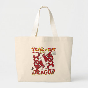 Bolsa Tote Grande Ano do dragão