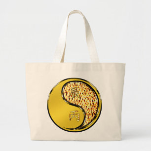 Bolsa Tote Grande Ano do Dragão de Fogo