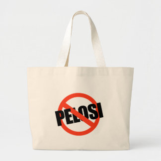Bolsa Tote Grande Anti-Pelosi/Nancy Pelosi