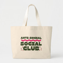 Bolsa Tote Grande Anti-Social Social Club