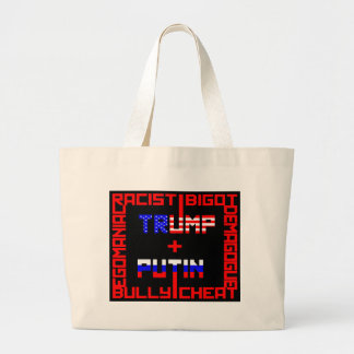 Bolsa Tote Grande Anti Trump+Putin