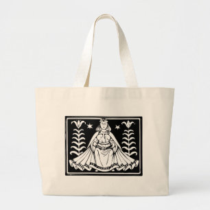 Bolsa Tote Grande Antiguamente Astrologia Zodíaca Virgo Totebag