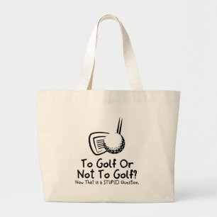 Bolsa Tote Grande Ao golfe ou para não golf