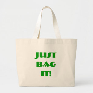 Bolsa Tote Grande Apenas ensaque-o as bolsas reusáveis