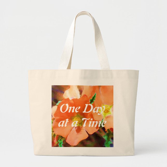 Bolsa Tote Grande Apenas uma "erva daninha" ODAT (Frente)
