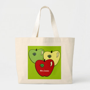 Bolsa Tote Grande Apple para a sacola do professor