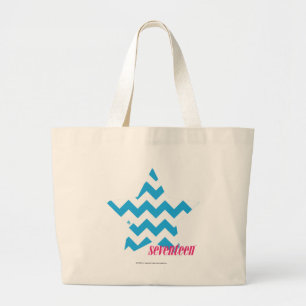 Bolsa Tote Grande Aqua 2 do ziguezague