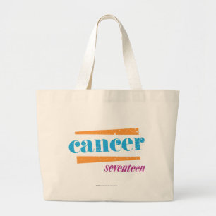 Bolsa Tote Grande Aqua do cancer