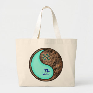 Bolsa Tote Grande Aquário & Boi da Terra