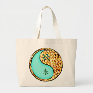 Bolsa Tote Grande Aquário & Cabra de Fogo