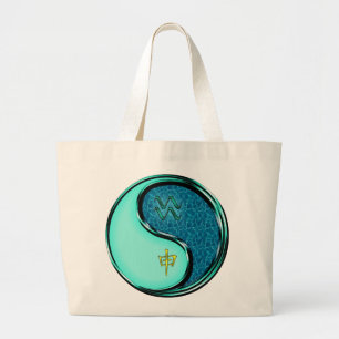 Bolsa Tote Grande Aquário & Macaco de Água