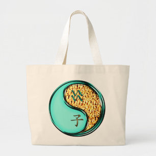 Bolsa Tote Grande Aquário & Rato de Fogo