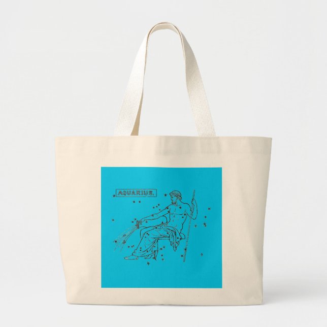 Bolsa Tote Grande Aquarius Bag (Frente)