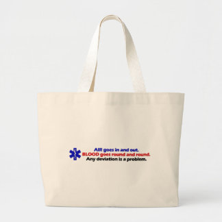 Bolsa Tote Grande Ar/sangue