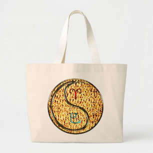 Bolsa Tote Grande Áries e Cobra de incêndio