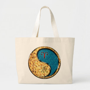Bolsa Tote Grande Áries e Dragão de Água