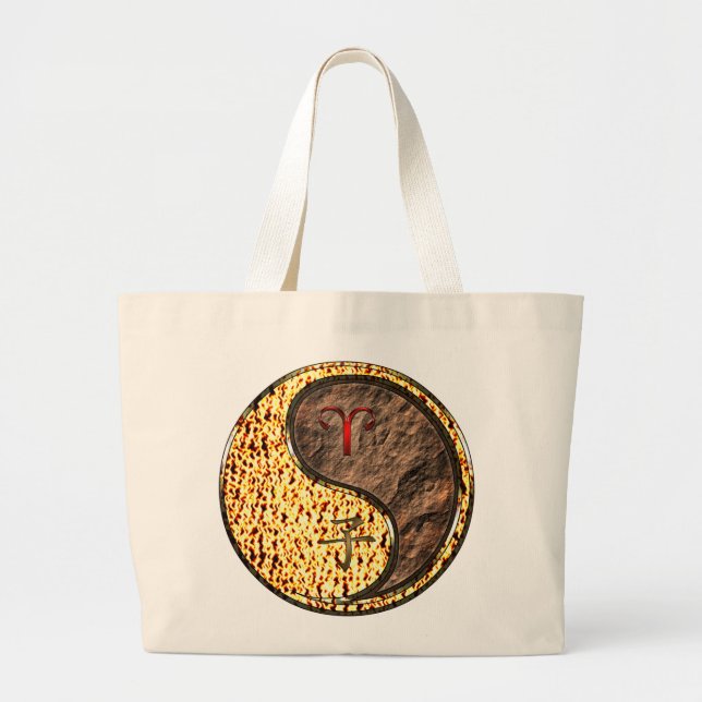 Bolsa Tote Grande Aries & Earth Rat (Frente)