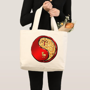 Bolsa Tote Grande Áries o Carneiro