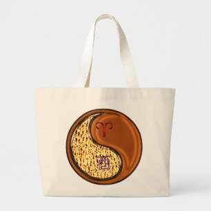 Bolsa Tote Grande Aries & Wood Rooster