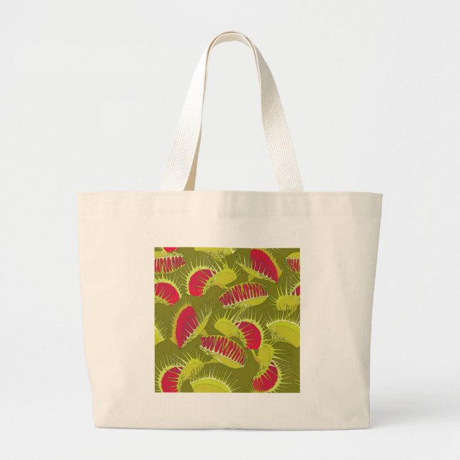 Bolsa Tote Grande armadilha de halloween (Frente)