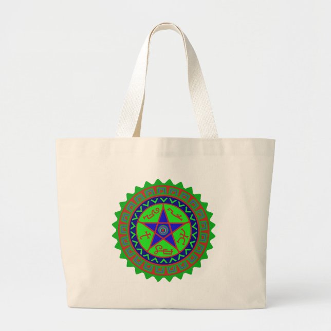 Bolsa Tote Grande Armadilha do Diabo (Frente)