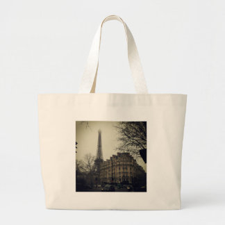 Bolsa Tote Grande Arquitetura Eiffel Tower Paris