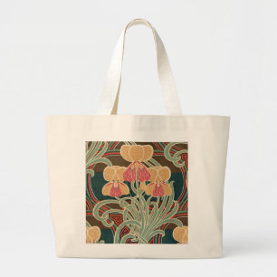 Bolsa Tote Grande Art Nouveau Padrão nº 4 em Emporio Moffa