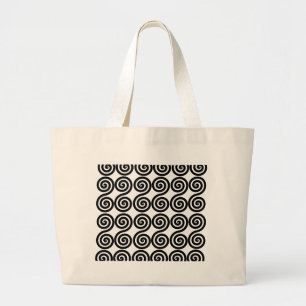 Bolsa Tote Grande arte do fundo do papel de parede