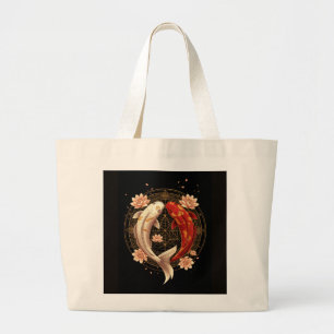 Bolsa Tote Grande Arte Japonesa Zen Feng Shui