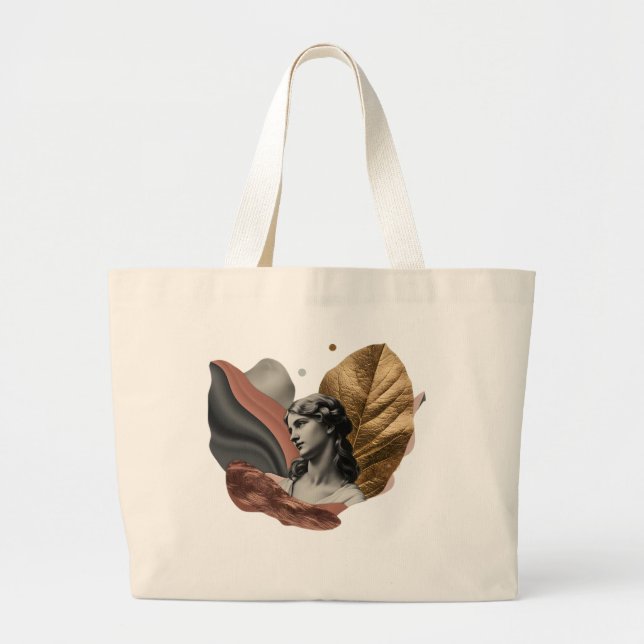 Bolsa Tote Grande Arte Moderna com Timeles Grace de Vênus (Frente)