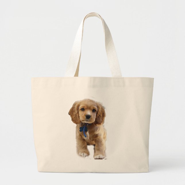 Bolsa Tote Grande Arte penteada (Frente)
