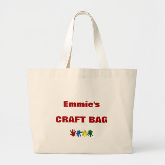 Bolsa Tote Grande Artesanato personalizado para crianças
