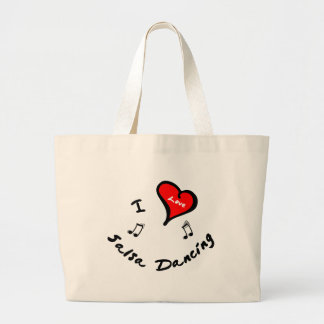 Bolsa Tote Grande Artigos da dança da salsa - dança da salsa do