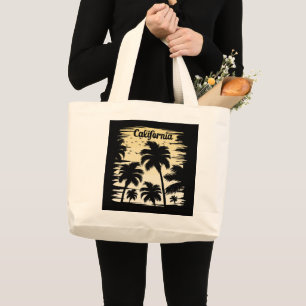 Bolsa Tote Grande Árvore Palm da Califórnia