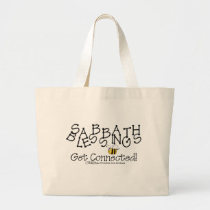 Bolsa Tote Grande As Bênçãos Sabá Se Conectam