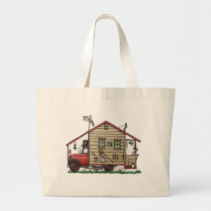 Bolsa Tote Grande As bolsas/bolsas do campista do Hillbilly do