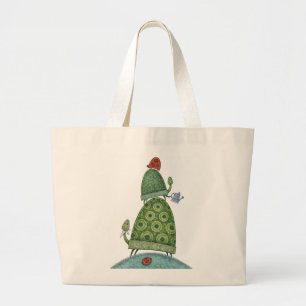 Bolsa Tote Grande as bolsas de canvas