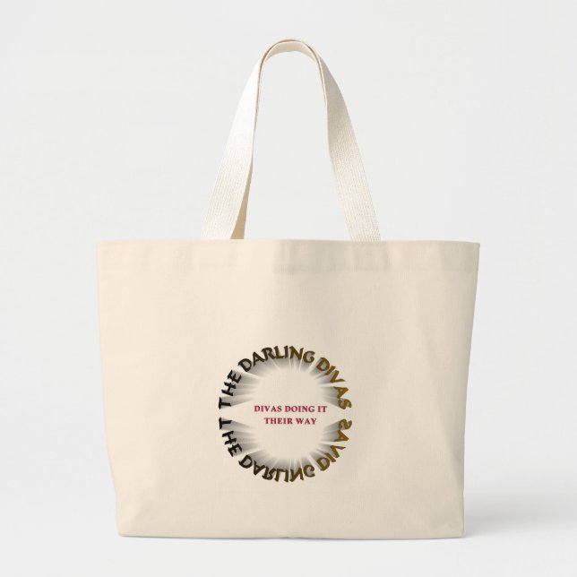 BOLSA TOTE GRANDE AS DIVAS QUERIDAS (Frente)