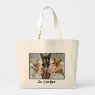 Bolsa Tote Grande As meninas apenas querem comprar