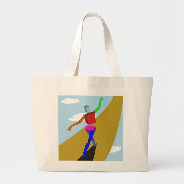 Bolsa Tote Grande Ascensão à Paz (Frente)
