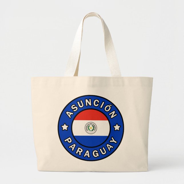 Bolsa Tote Grande Assunção Paraguai (Frente)