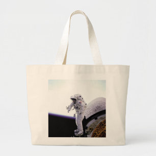 Bolsa Tote Grande astronauta americano