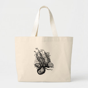 Bolsa Tote Grande Ataque de Kraken