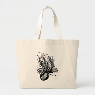 Bolsa Tote Grande Ataque de Kraken