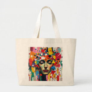 BOLSA TOTE GRANDE ATRAVÉS DA LENTE