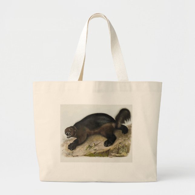 Bolsa Tote Grande Audubon - Wolverine (Frente)