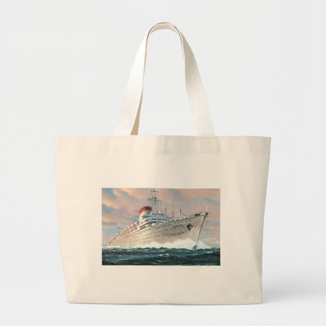 Bolsa Tote Grande Augusto da Linha Italiana (Frente)