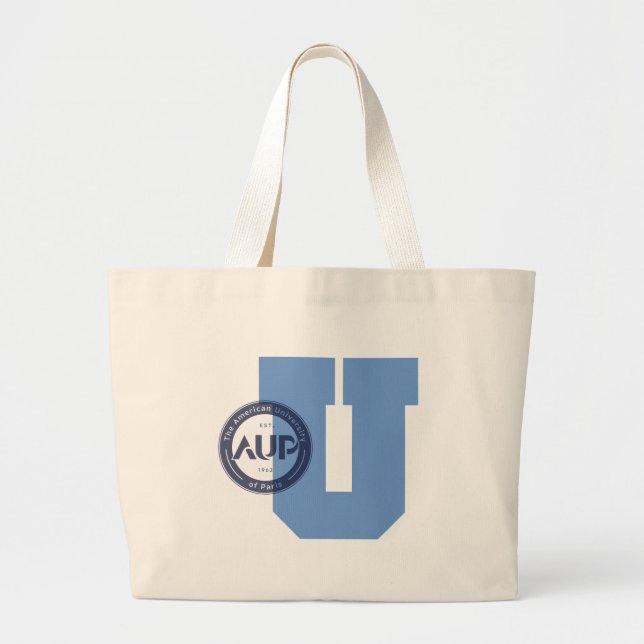 Bolsa Tote Grande AUP Collegiate Logo Large Totebag (Frente)