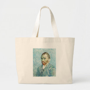 Bolsa Tote Grande Autorretrato de Vincent Van Gogh