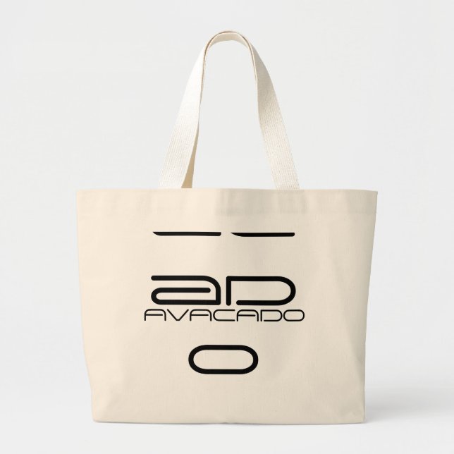BOLSA TOTE GRANDE AVACADO (Frente)